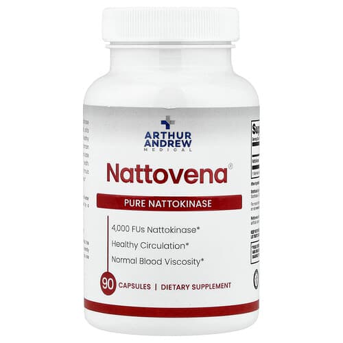 Arthur Andrew Medical, Nattovena®, Pure Nattokinase, 4,000 FU, 90 Capsules