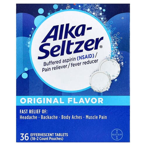 Alka-Seltzer, Original , 36 Effervescent Tablets