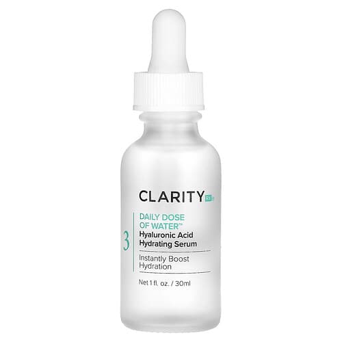ClarityRx, Daily Dose of Water, Hyaluronic Acid Hydrating Serum , 1 fl oz (30 ml)