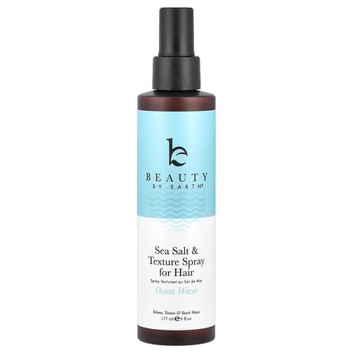 Beauty By Earth, Sea Salt & Texture Spray For Hair, Ocean Waves, 6 fl oz (177 ml)