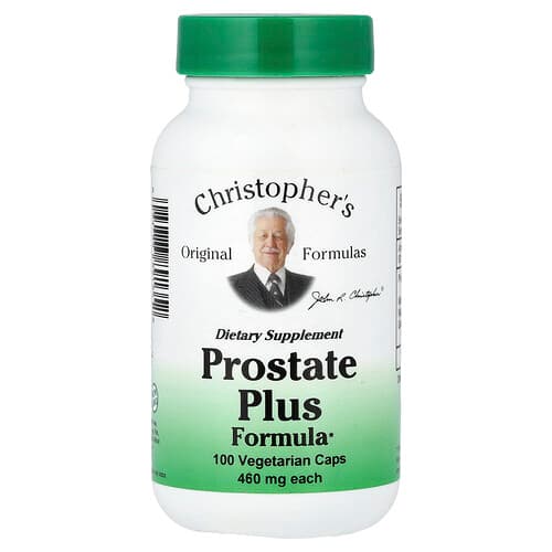 Christopher's Original Formulas, Prostate Plus Formula, 100 Vegetarian Caps