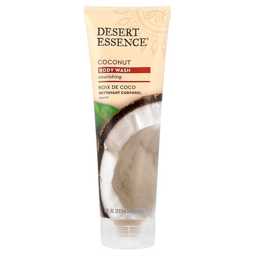 Desert Essence, Body Wash, Coconut, 8 fl oz (237 ml)
