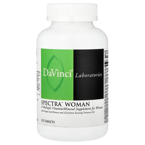 DaVinci Laboratories, Spectra™ Woman, 120 Tablets