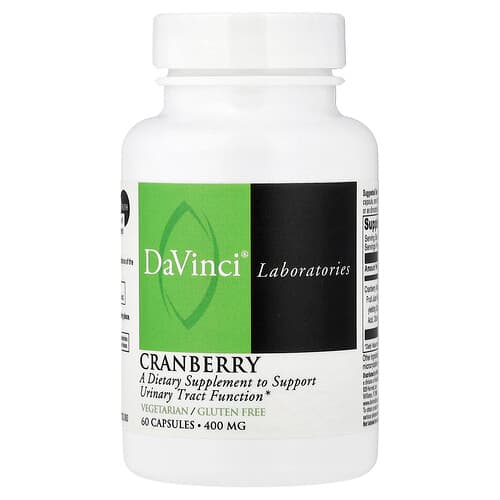 DaVinci Laboratories, Cranberry, 400 mg, 60 Capsules