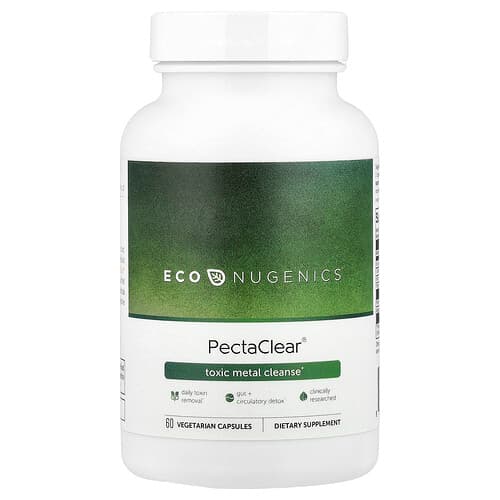 Econugenics, PectaClear®, Toxic Metal Cleanse, 60 Vegetarian Capsules