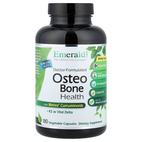 Emerald Laboratories, Osteo Bone Health, 180 Vegetable Capsules