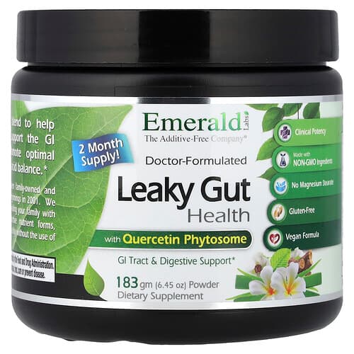 Emerald Laboratories, Leaky Gut Health, 6.45 oz (183 g)