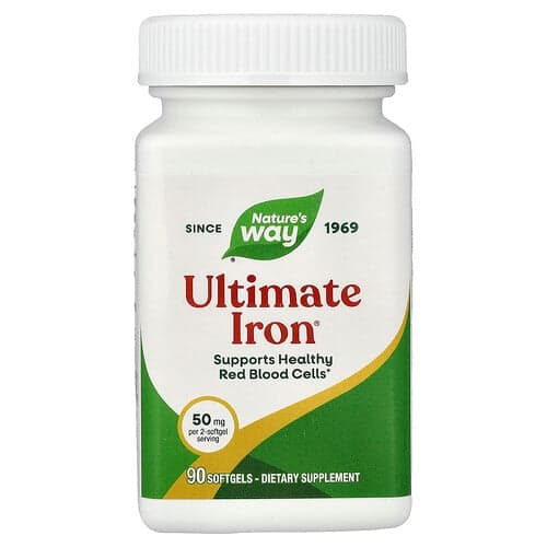 Nature's Way, Ultimate Iron®, 90 Softgels