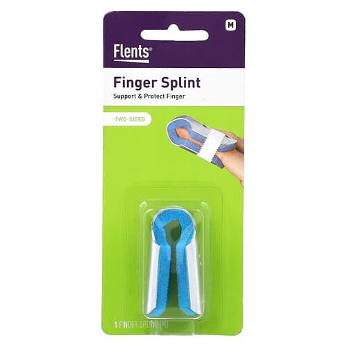 Flents, Finger Splint, Two Sided, Medium, 1 Count