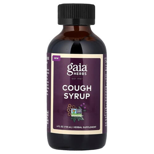 Gaia Herbs, Cough Syrup, 4 fl oz (118 ml)