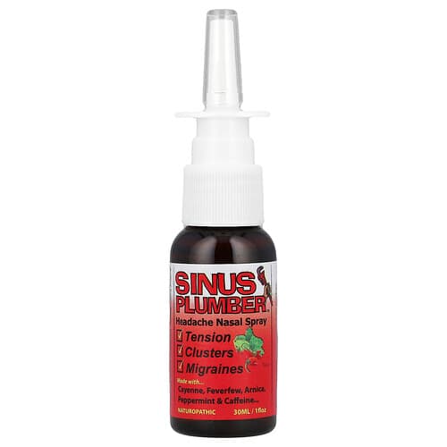 Greensations, Sinus Plumber™, Headache Nasal Spray, 1 fl oz (30 ml)