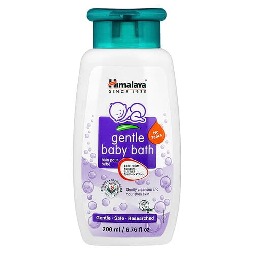 Himalaya, Gentle Baby Bath, Chickpea & Green Gram, 6.76 fl oz (200 ml)