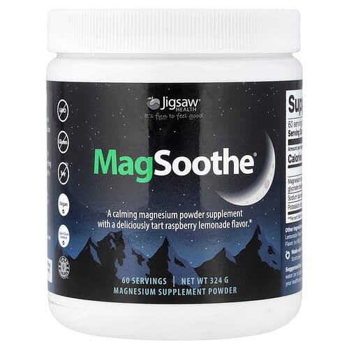 Jigsaw Health, MagSoothe®, Tart Raspberry Lemonade, 324 g