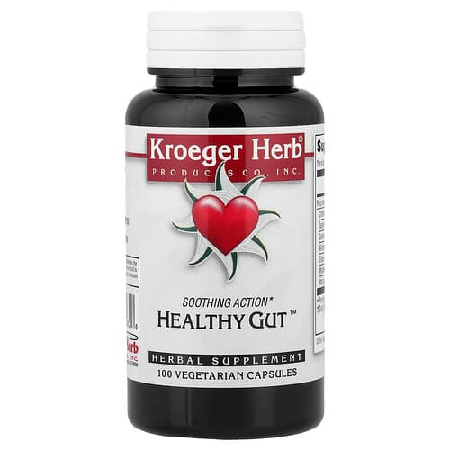 Kroeger Herb Co, Healthy Gut™, 100 Vegetarian Capsules