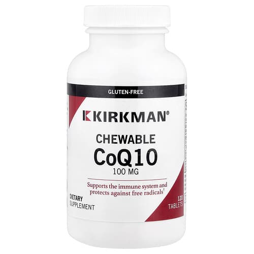 Kirkman Labs, Chewable CoQ10, 120 Tablets