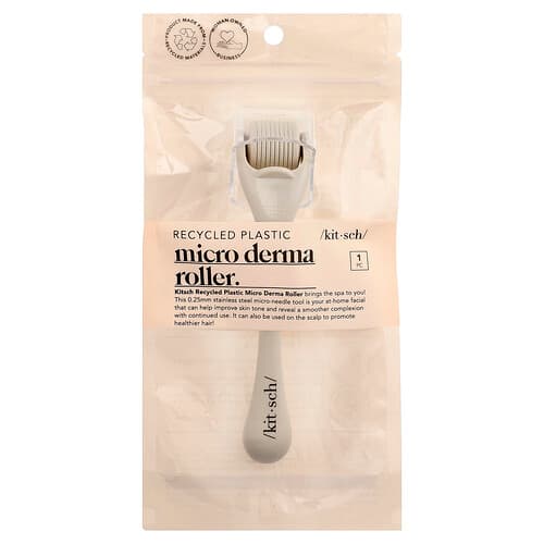 Kitsch, Micro Derma Roller, Warm Gray, 1 Count