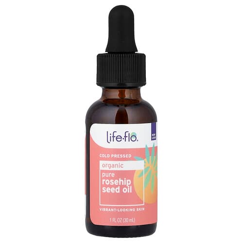 Life-flo, Organic Pure Rosehip Seed Oil, 1 fl oz (30 ml)