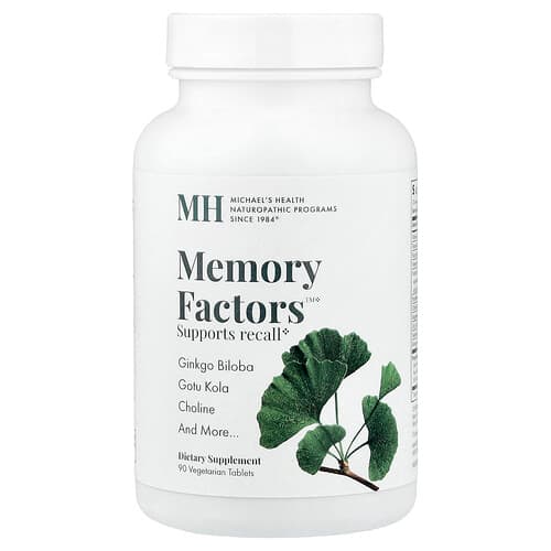 Michael's Health, Memory Factors™, 90 Vegetarian Tablets