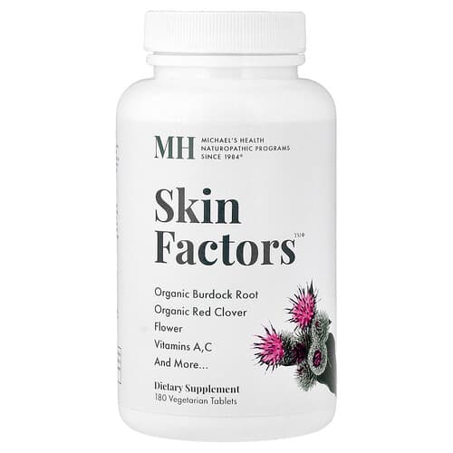Michael's Health, Skin Factors™, 180 Vegetarian Tablets