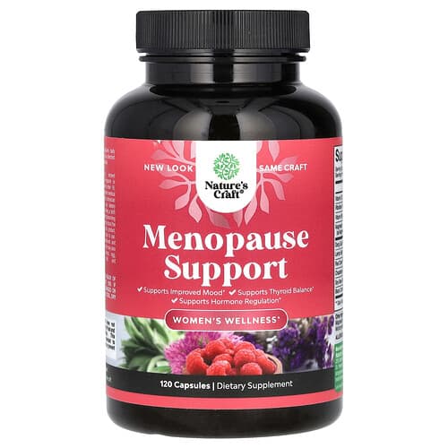 Nature's Craft, Women's Wellness, Menopause Support, 120 Capsules