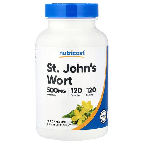 Nutricost, St. John's Wort, 500 mg , 120 Capsules