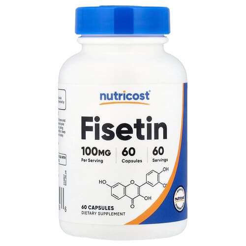 Nutricost, Fisetin, 100 mg , 60 Capsules