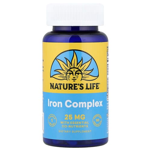Nature's Life, Iron Complex, 50 Capsules