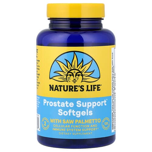 Nature's Life, Prostate Support with Saw Palmetto, 120 Softgels