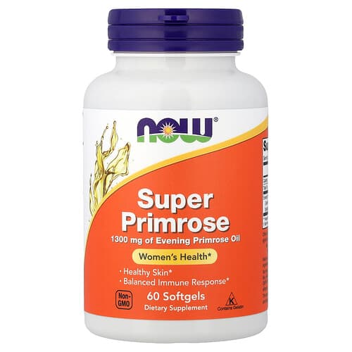 NOW Foods, Super Primrose, 60 Softgels