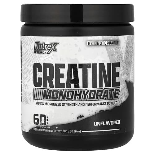 Nutrex Research, Creatine Monohydrate, Unflavored, 10.58 oz (300 g)
