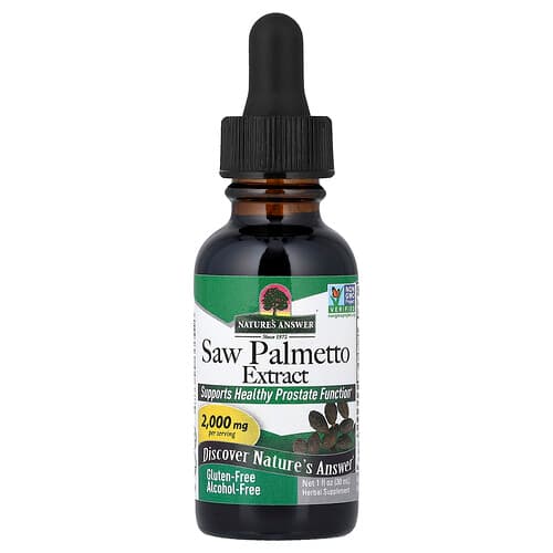 Nature's Answer, Saw Palmetto Extract, Alcohol-Free, 1 fl oz (30 ml)