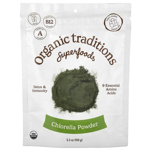 Organic Traditions, Superfoods, Chlorella Powder, 5.3 oz (150 g)