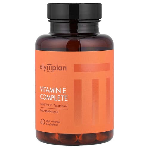 Olympian Labs, Vitamin E Complete, 60 Softgels