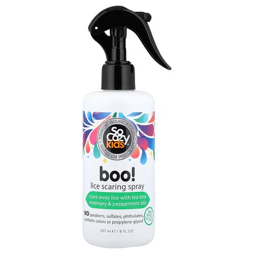 SoCozy, Kids, Boo Lice Scaring Spray, 8 fl oz (237 ml)
