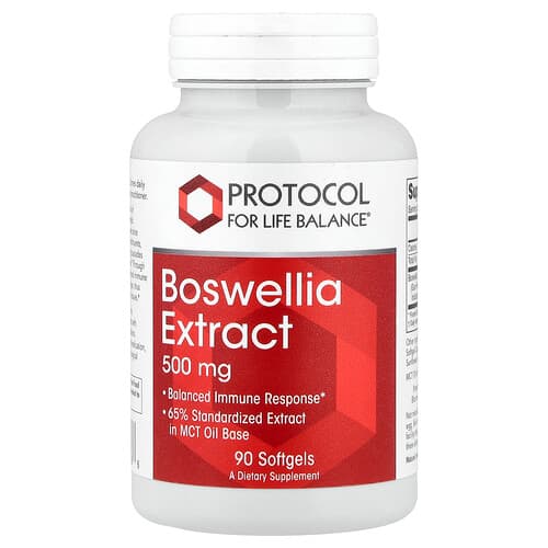 Protocol for Life Balance, Boswellia Extract, 500 mg, 90 Softgels