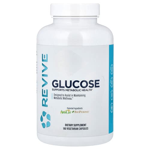Revive, Glucose, 180 Vegetarian Capsules