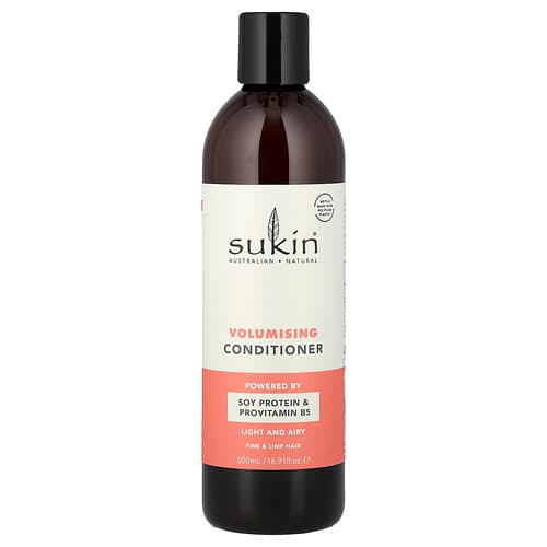 Sukin, Volumising Conditioner, Fine & Limp Hair, 16.91 fl oz (500 ml)