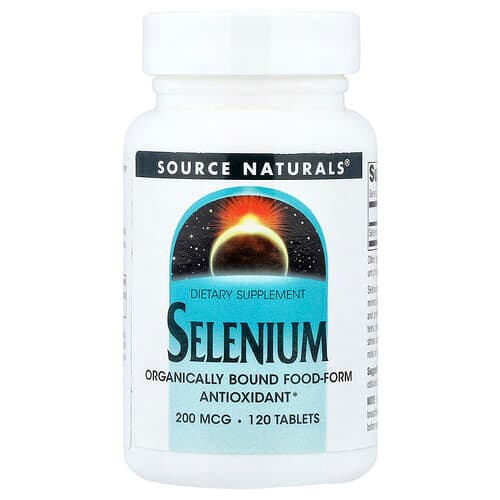 Source Naturals, Selenium, 200 mcg, 120 Tablets