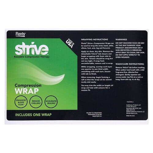 Strive, Compression Wrap, Taupe, 1 Wrap