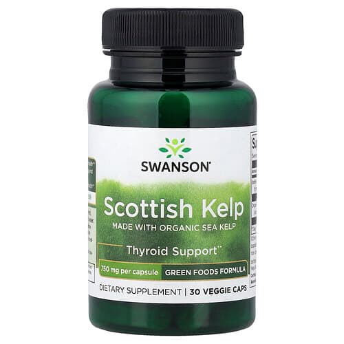 Swanson Vitamins, Scottish Kelp, 30 Veggie Caps