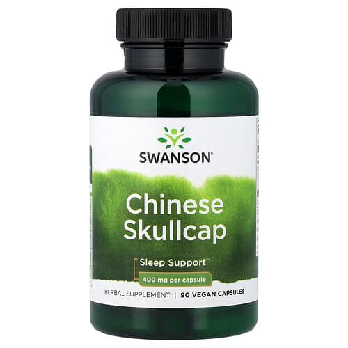 Swanson Vitamins, Chinese Skullcap, 400 mg, 90 Capsules