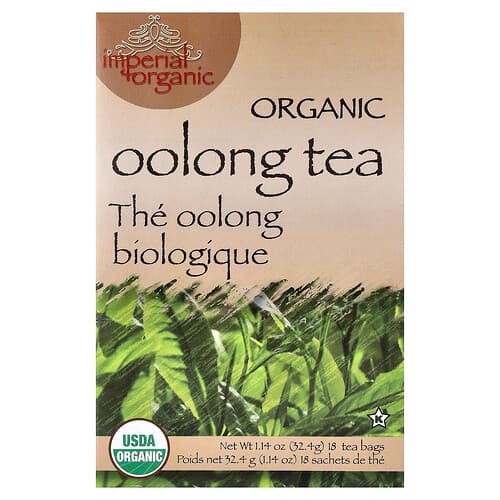 Uncle Lee's Tea, Imperial Organic, Oolong Tea, 18 Tea Bags, 1.14 oz (32.4 g)