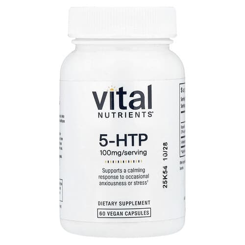 Vital Nutrients, 5-HTP, 60 Vegan Capsules