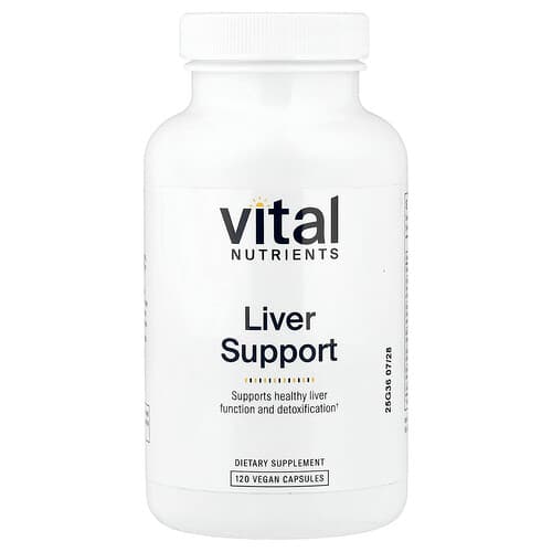 Vital Nutrients, Liver Support, 120 Vegan Capsules