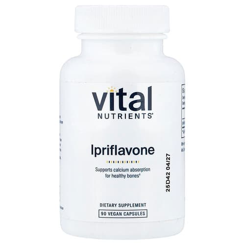 Vital Nutrients, Ipriflavone, 90 Vegan Capsules (300 mg per Capsule)