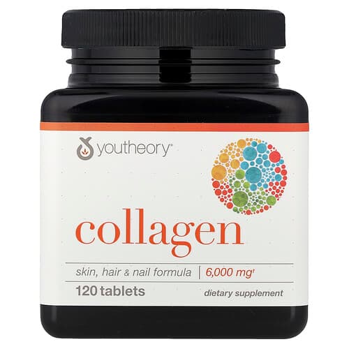 Youtheory, Collagen, 120 Tablets
