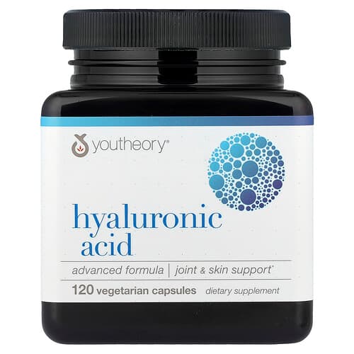 Youtheory, Hyaluronic Acid, Advanced Formula, 120 Vegetarian Capsules