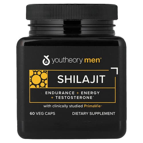 Youtheory, Men®, Shilajit, 60 Veg Caps (250 mg per Capsule)