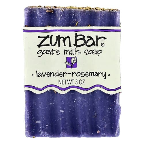 ZUM, Zum Bar®, Goat's Milk Bar Soap, Lavender-Rosemary, 3 oz