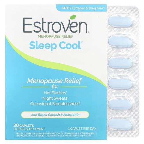 Estroven, Sleep Cool®, Menopause Relief, 30 Caplets